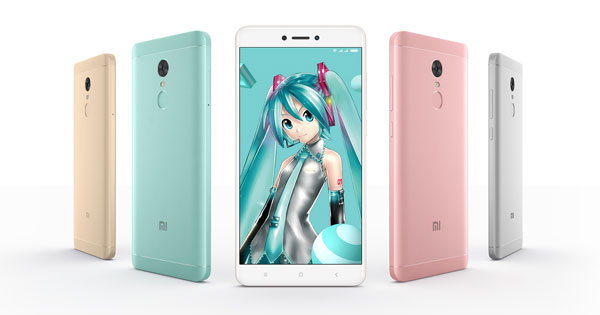 Xiaomi Redmi Note 4X Hatsune Miku Special Edition