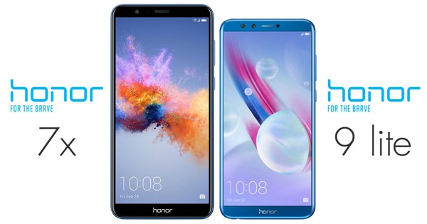 Honor 7X และ Honor 9 Lite