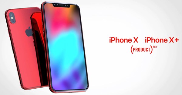 iPhone X และ iPhone X+ (PRODUCT)RED