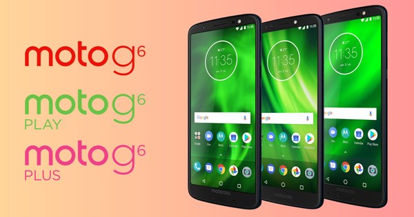 Moto G6, G6 Play และ G6 Plus