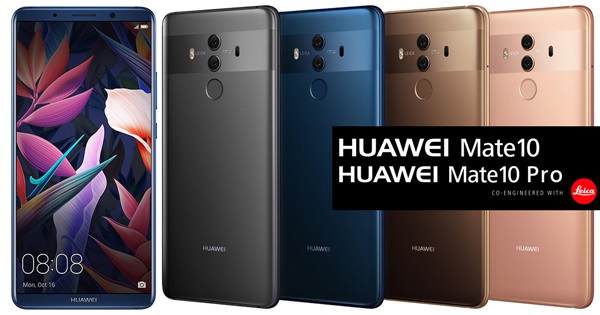 Huawei Mate 10 และ Mate 10 Pro