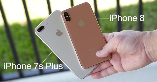 iPhone 7s Plus กับ iPhone 8 จำลอง