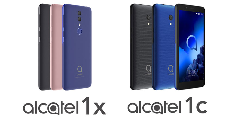 Alcatel 1X (2019) และ Alcatel 1C (2019)