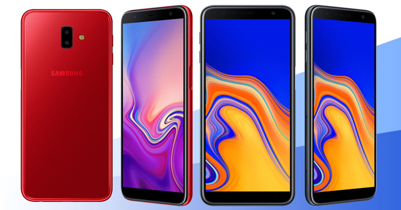 Samsung Galaxy J4+ และ Galaxy J6+