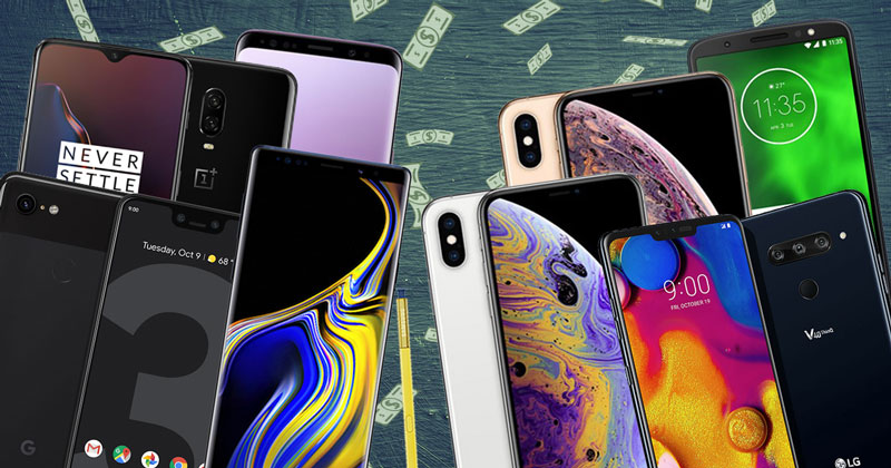 มือถือที่ดีที่สุดในปี 2018