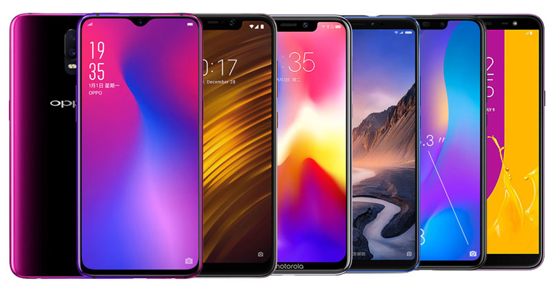 มือถือเปิดตัวใหม่ ประจำเดือนสิงหาคม 2018 