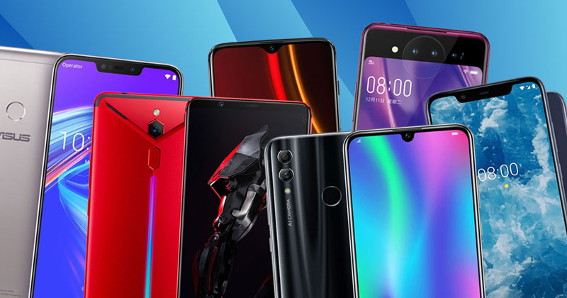 มือถือเปิดตัวใหม่ เดือนธันวาคม 2018