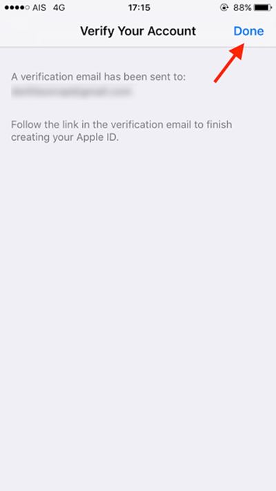 วิธีสมัคร Apple ID
