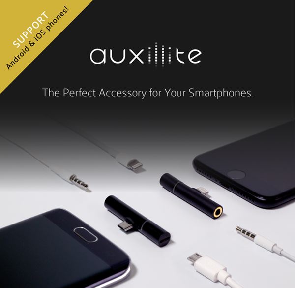 Auxillite อุปกรณ์เพิ่มพอร์ตสมาร์ทโฟน