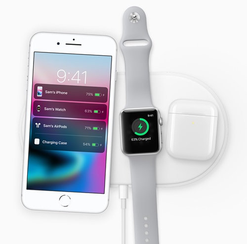 AirPower แท่นชาร์จแบตเตอรี่แบบไร้สาย