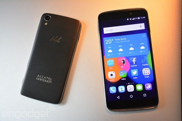 Alcatel OneTouch Idol 3 สมาร์ทโฟนสุดแนวรับสายได้แม้เครื่องกลับหัว
