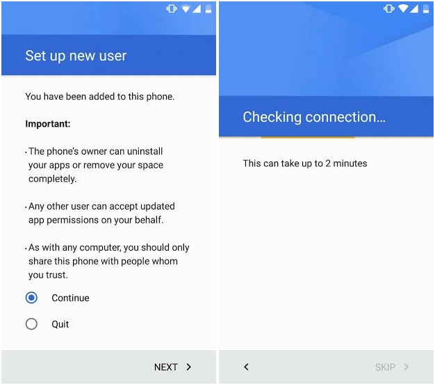 วิธีสร้างบัญชีผู้ใช้ใหม่ สำหรับ Android 6.0