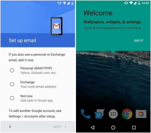 วิธีสร้างบัญชีผู้ใช้ใหม่ สำหรับ Android 6.0