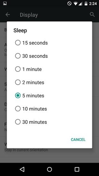 วิธีตั้งเวลาพักหน้าจอ Android และ iOS