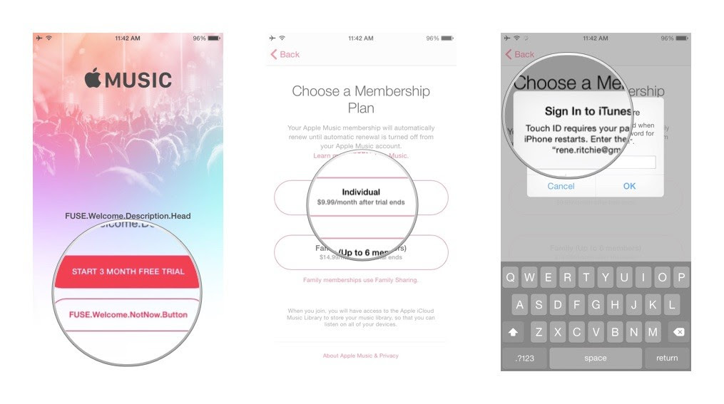 วิธีสมัครและยกเลิกบริการ Apple Music 