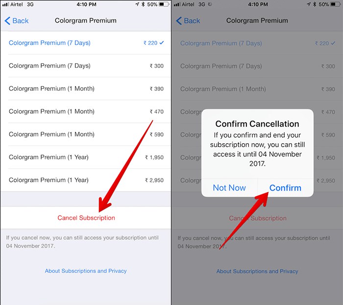 วิธียกเลิกแอปฯ เสียเงินแบบรายเดือน iOS