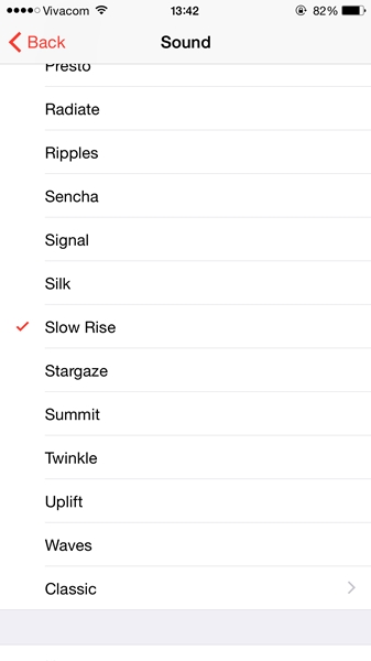 วิธีตั้งเสียงนาฬิกาปลุกจากเพลงใน Apple Music