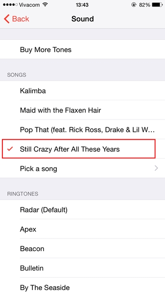 วิธีตั้งเสียงนาฬิกาปลุกจากเพลงใน Apple Music