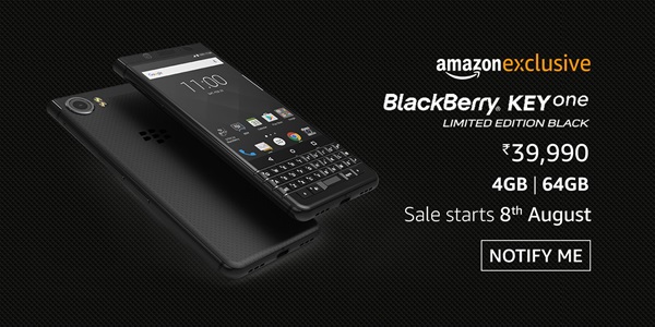 BlackBerry KEYone Limited Edition Black