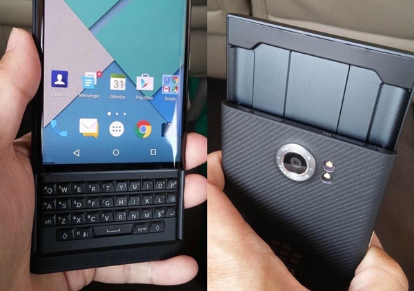 หลุดภาพตัวเครื่องจริง BlackBerry Venice