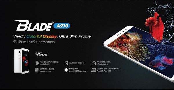 ZTE Blade A910