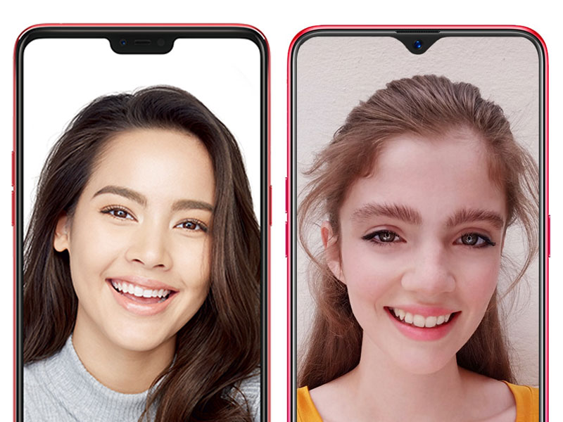 เปรียบเทียบสเปก OPPO F9 vs OPPO F7