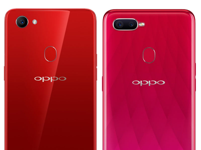 เปรียบเทียบสเปก OPPO F9 vs OPPO F7