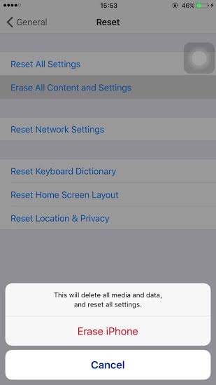 วิธีล้างเครื่อง iPhone 6s และ 6s Plus บน iOS 9