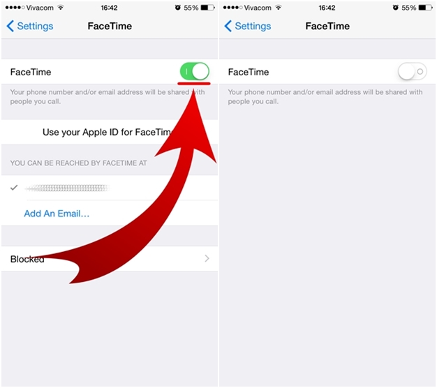 วิธีปิดฟีเจอร์ iMessage และ FaceTime