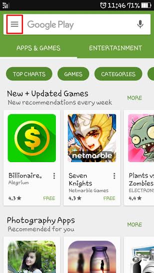 วิธีลบแอพฯ บน Google Play สำหรับ Android