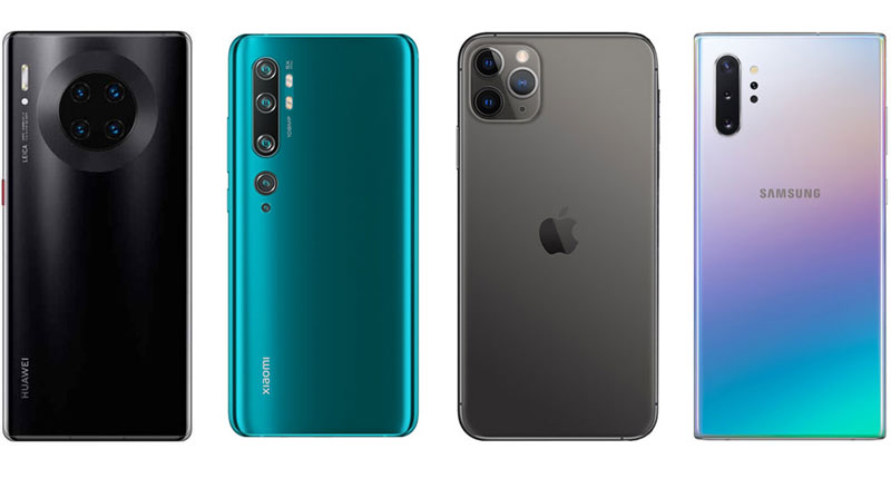 มือถือกล้องเทพ 2019