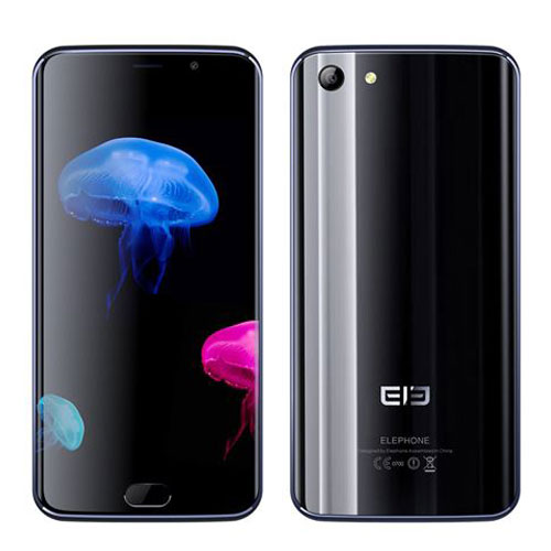 10 มือถือสีดำ