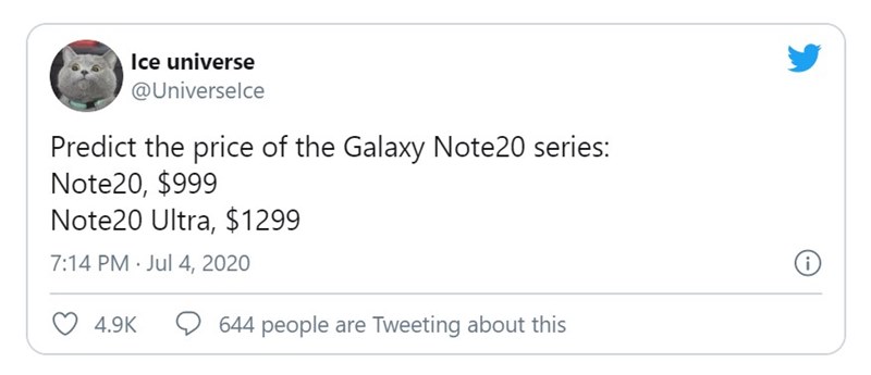 Galaxy Note 20