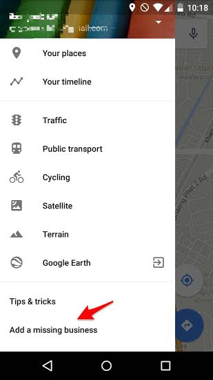 วิธีเพิ่มพิกัดบนแผนที่ Google Map