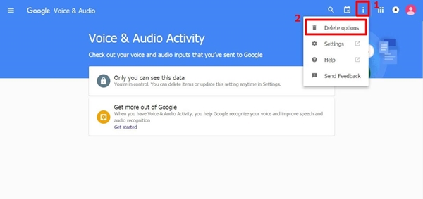 วิธีลบไฟล์เสียงจาก Google Now