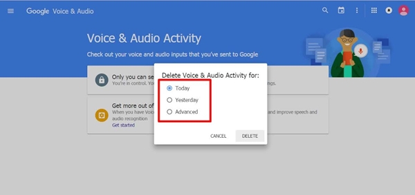 วิธีลบไฟล์เสียงจาก Google Now