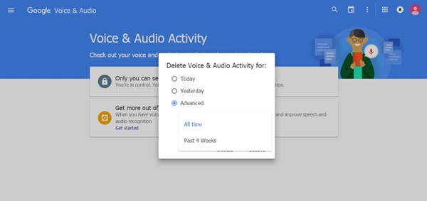 วิธีลบไฟล์เสียงจาก Google Now