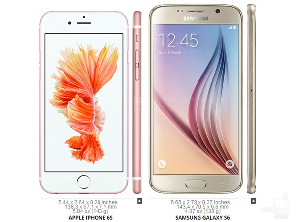 8 เหตุผล ทำไม  iPhone 6s ถึงสู้ Galaxy S6 ไม่ได้