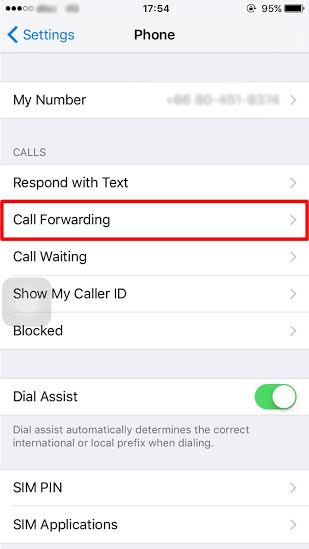 วิธีตั้งค่าโอนสายเรียกเข้าบน iPhone