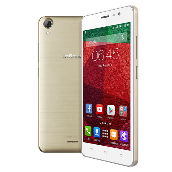 Infinix HOT Note สมาร์ทโฟนชาร์จแบตเร็ว 
