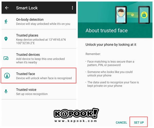 วิธีปลดล็อกหน้าจอมือถืออัตโนมัติ ด้วยฟีเจอร์ Smart Lock 