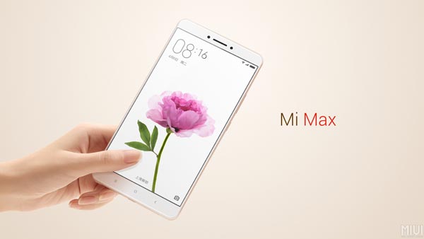 Xiaomi เปิดตัว Mi Max