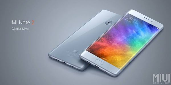 Xiaomi เปิดตัว Mi Note 2