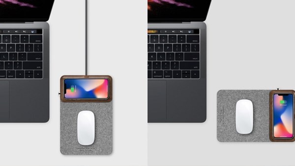MousePad+ แผ่นรองเม้าส์พร้อมแท่นชาร์จ