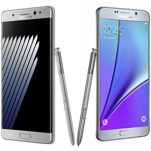 เปรียบเทียบ Galaxy Note 7 vs Galaxy Note 5