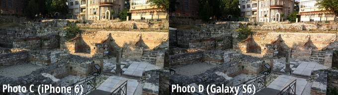 เปรียบเทียบภาพถ่าย Galaxy S6 ชนะ iPhone 6