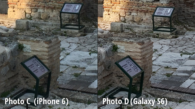 เปรียบเทียบภาพถ่าย Galaxy S6 ชนะ iPhone 6