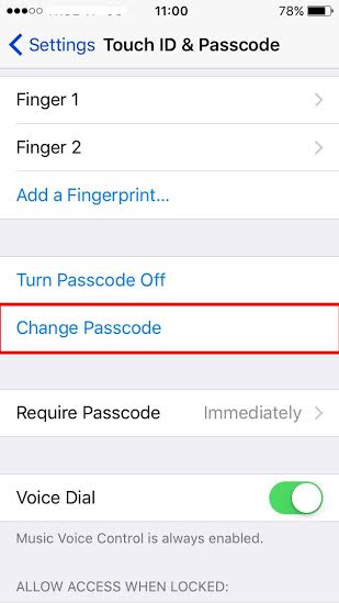 วิธีเปลี่ยนรหัส Passcode จาก 6 หลัก เป็น 4 หลัก สำหรับ iOS 9