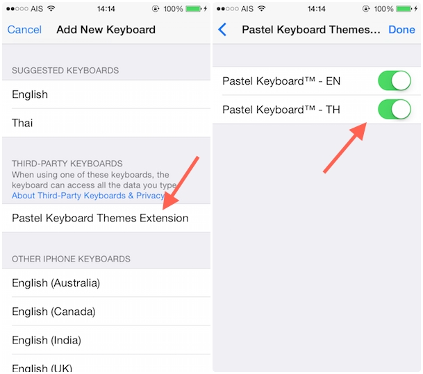 Pastel Keyboard 