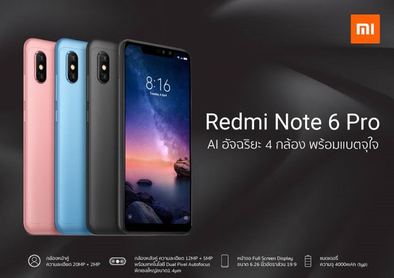 Xiaomi Redmi Note 6 Pro